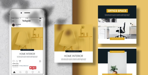 Шаблон для соцсетей на тему графика