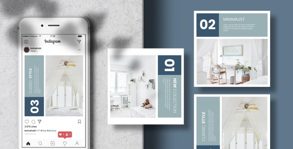 Шаблон для соцсетей на тему графика