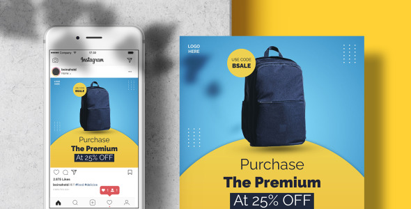 Шаблон для соцсетей на тему графика