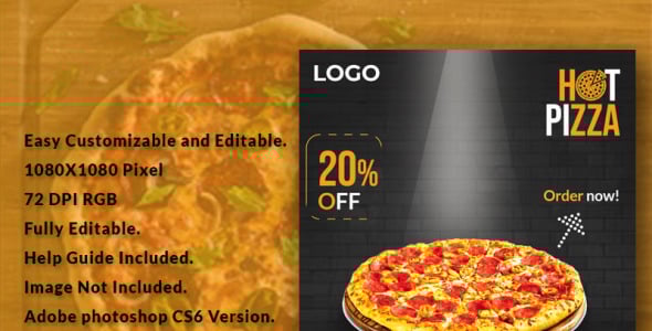 Шаблон для соцсетей на тему графика