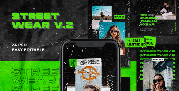 Шаблон для соцсетей на тему графика