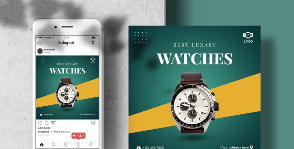 Шаблон для соцсетей на тему графика