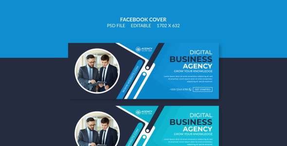 Шаблон для соцсетей на тему графика