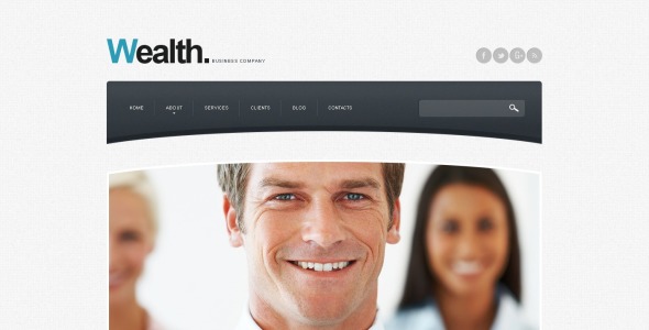 рекламное агентство drupal template