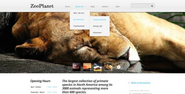 шаблон zoo drupal
