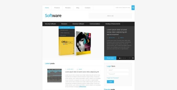 софтверная компания drupal template