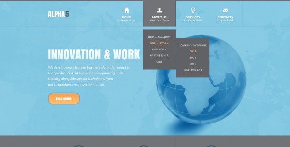 шаблон ит-сайта