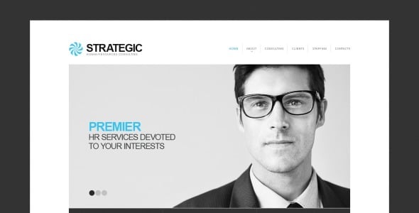 шаблон сайта портала вакансий