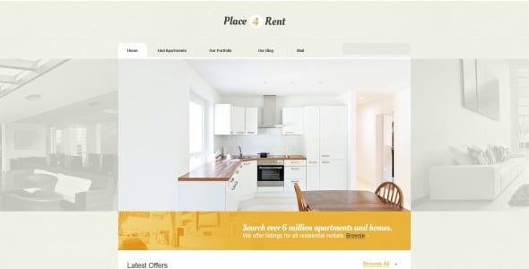 недвижимость drupal шаблон