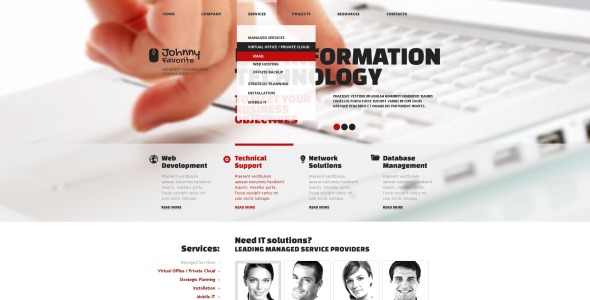 шаблон консультационного сайта