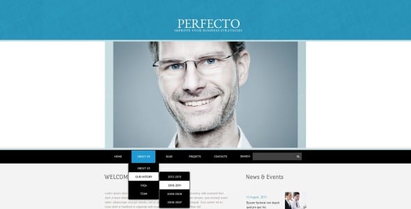 управляющая компания drupal шаблон