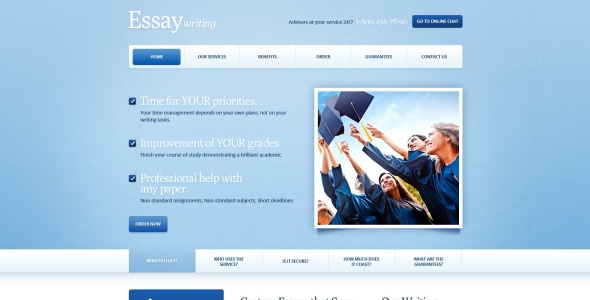 шаблон образовательного сайта