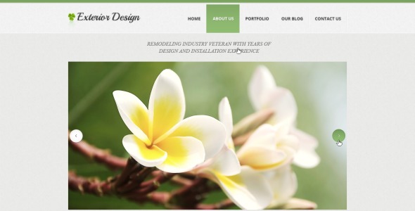 уютный внешний дизайн drupal шаблон