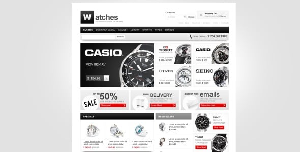 шаблон swiss time virtuemart