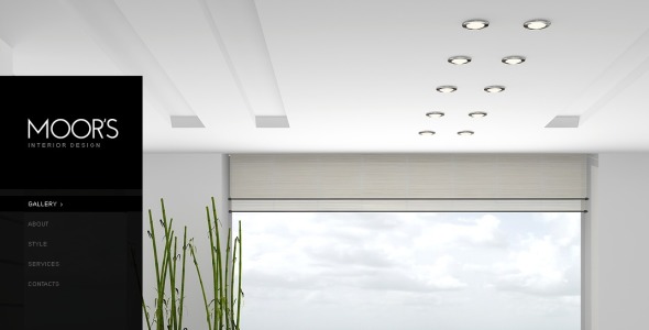 дизайн интерьера шаблон сайта