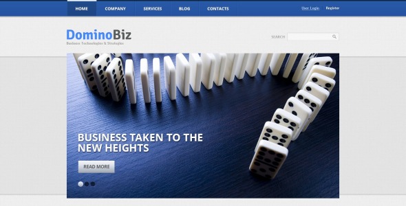 маркетинг бизнес drupal шаблон