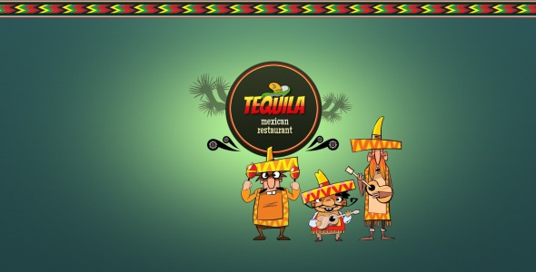 шаблон сайта мексиканского ресторана