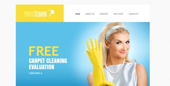 отзывчивый шаблон очистки drupal