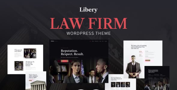 юридическая фирма wordpress тема