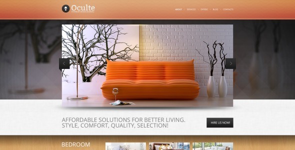 дизайн интерьера бюро drupal шаблон