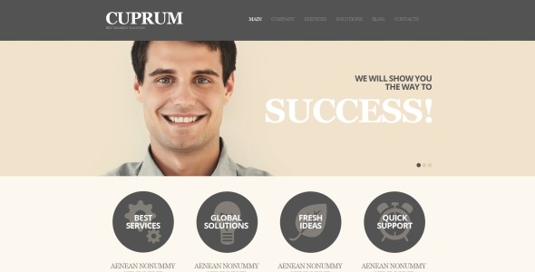 бизнес решения онлайн тема wordpress