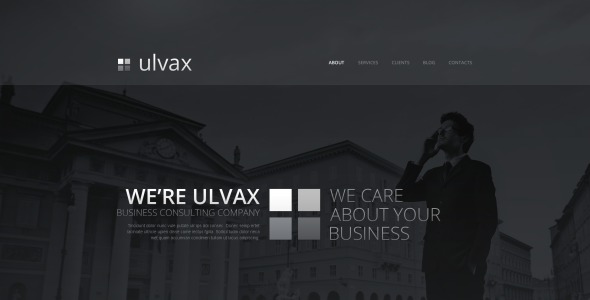 шаблон сайта управляющей компании