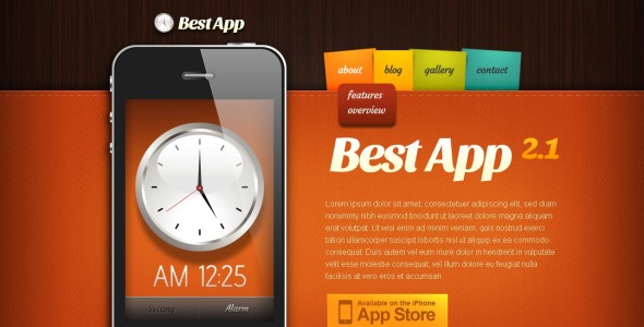 шаблон drupal для мобильных приложений