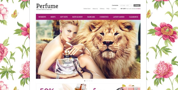 элитная парфюмерия магазин virtuemart шаблон