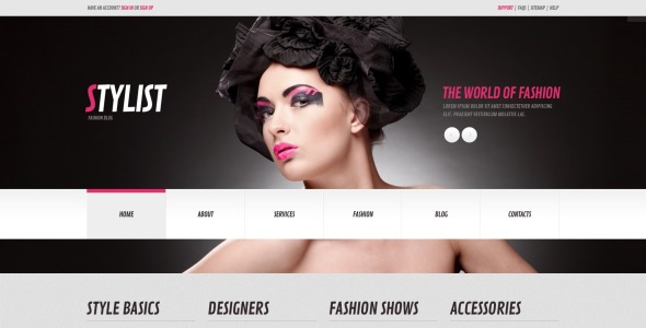 модельное агентство отзывчивая тема wordpress