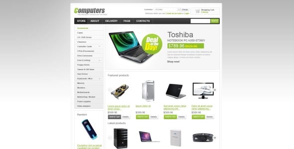 простые компьютеры хранят шаблон virtuemart