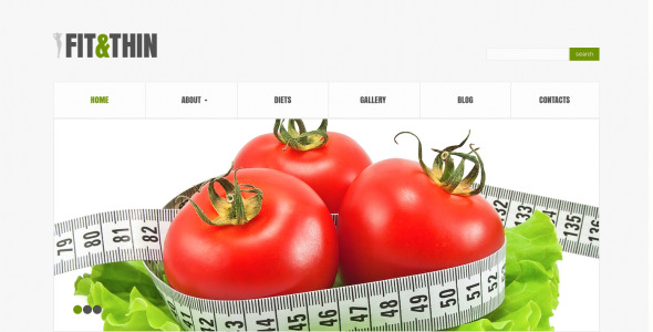 потеря веса отзывчивая тема wordpress