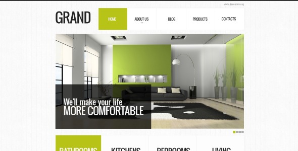 специальный шаблон дизайна интерьера drupal