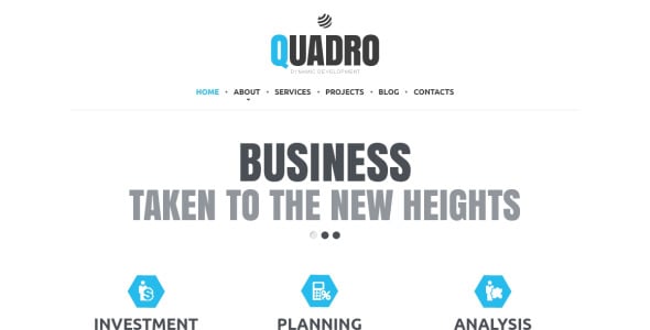 бухгалтерский сайт адаптивный шаблон сайта