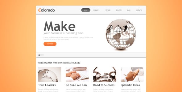 бухгалтерский сайт отзывчивый шаблон joomla