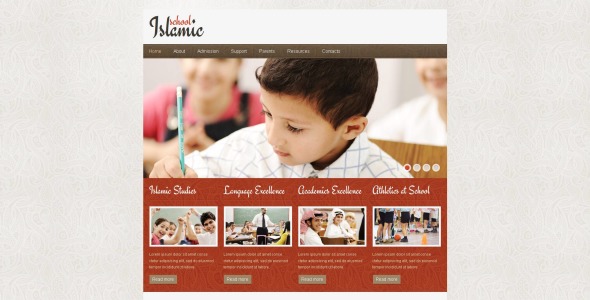 религиозная школа moto cms html шаблон