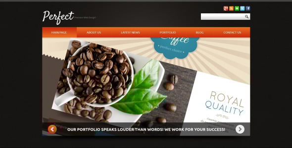 веб-дизайн отзывчивый шаблон joomla