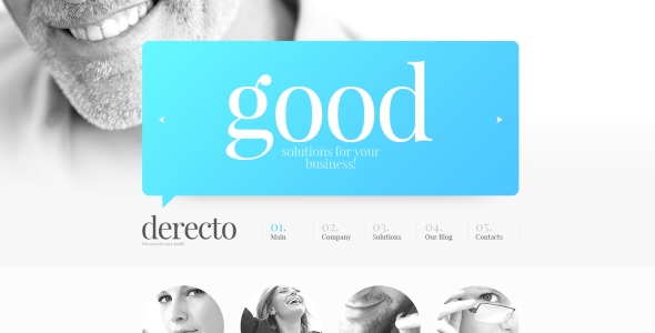 выдающийся бизнес-шаблон drupal