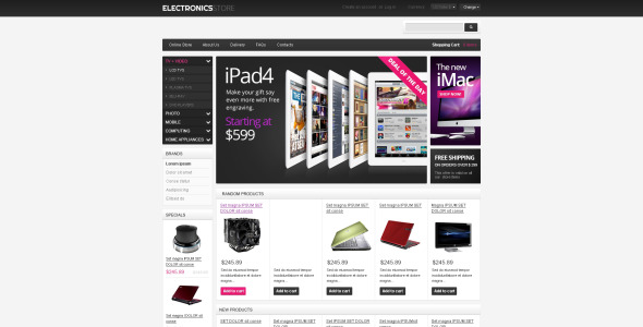 шаблон электронных помощников virtuemart