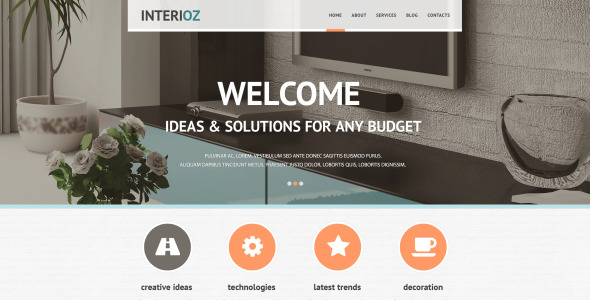 агентство дизайна интерьера joomla template