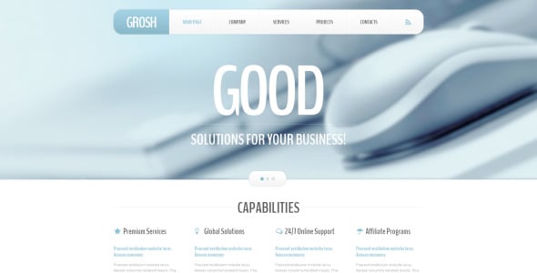 аутсорсинговая компания отзывчивый шаблон joomla