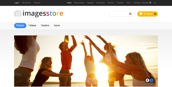 арт-магазин zencart шаблон