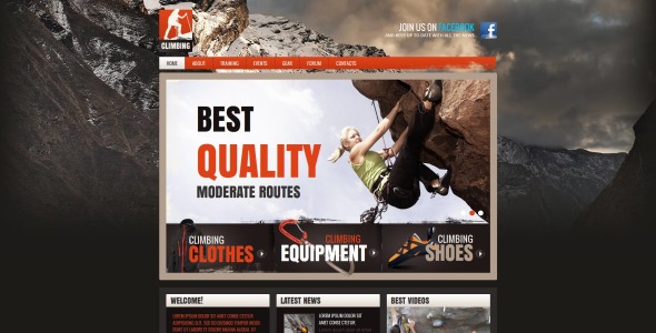 восхождение moto cms html шаблон