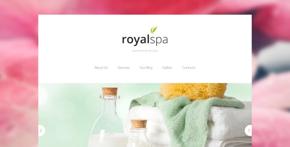 нежный спа салон joomla шаблон