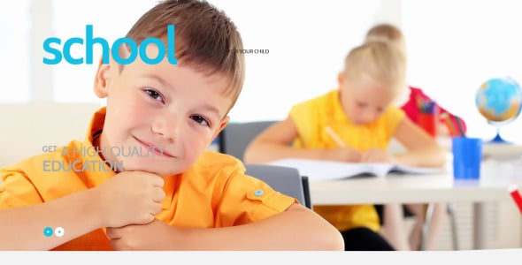 начальная школа отзывчивая тема wordpress