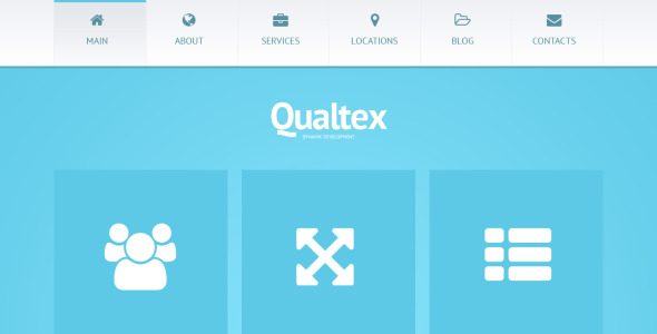 qualtex wordpress тема
