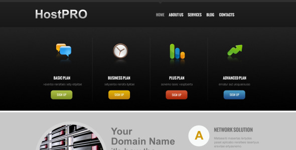 хостинг адаптивного шаблона joomla