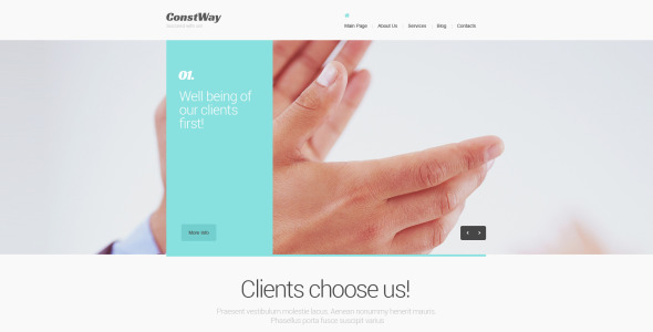 маркетинговое агентство drupal template