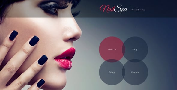 отзывчивый шаблон joomla для маникюрного салона