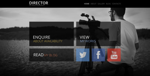 необычный фотограф портфолио wordpress тема