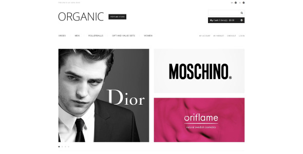 эксклюзивная парфюмерия magento тема